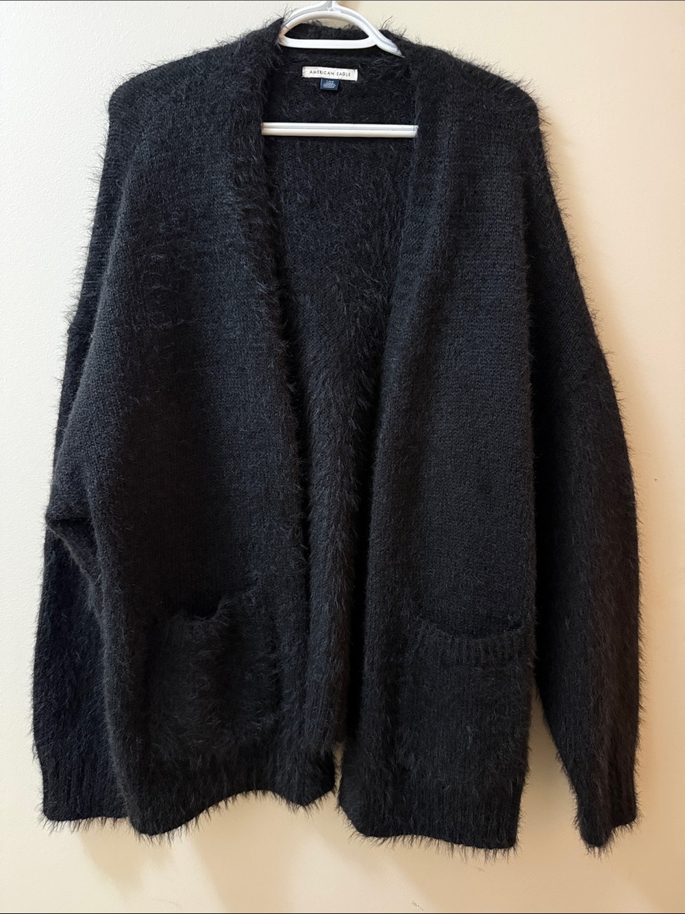 NWOT American Eagle fuzzy cardigan Large